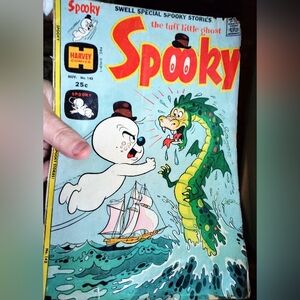 Vintage 1974 Harvey Comic Book  Spooky the Stuff Little Ghost